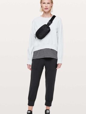 Lululemon Align Jogger Crop 23" Black Sz 8